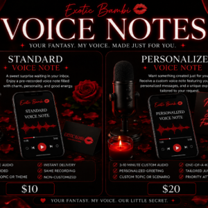 Personalized Voice Note